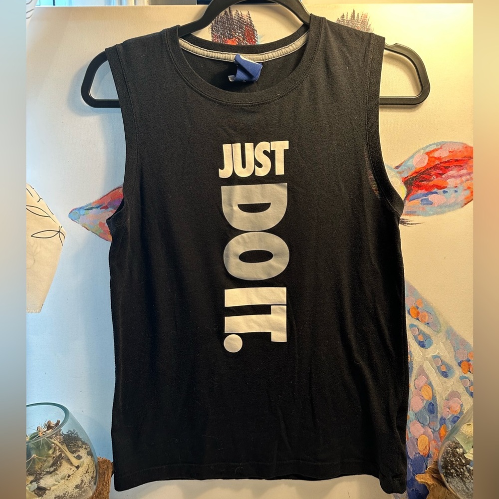 Nike Black Just Do It Tank Top